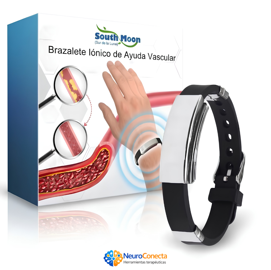 Pulsera Bioenergética de Iones y Magnetoterapia — Alivio del Estrés, Circulación y Apoyo para el Sueño
