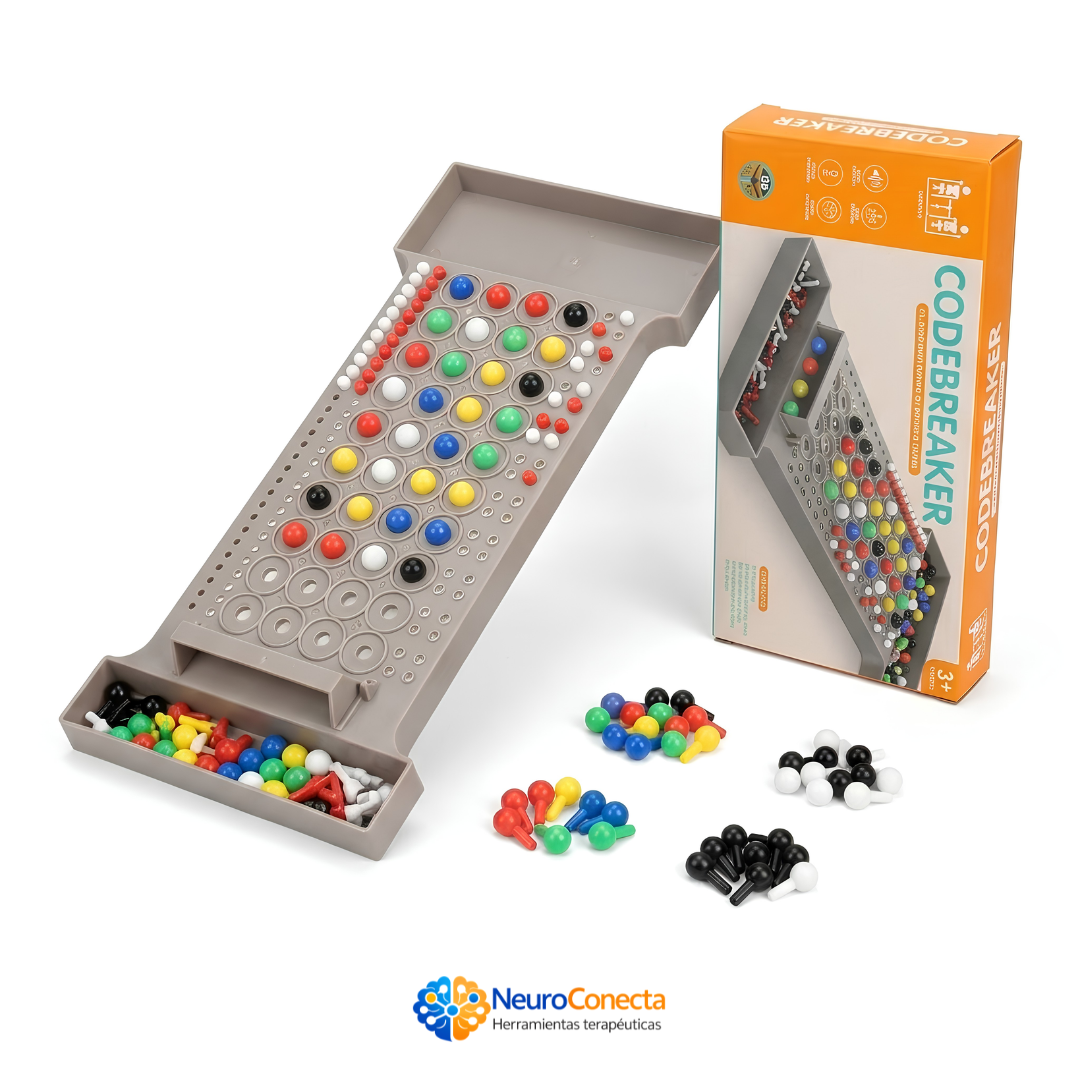 Codebreaker NeuroConecta — Juego de Mesa de Lógica, Deducción y Estimulación Cognitiva